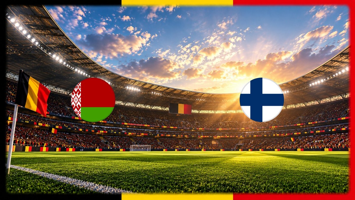 Belarus - Finland wedstrijdbeeld