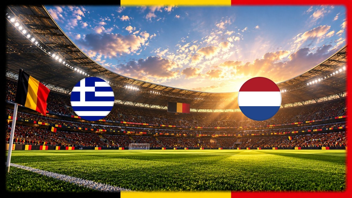 Greece - Netherlands wedstrijdbeeld