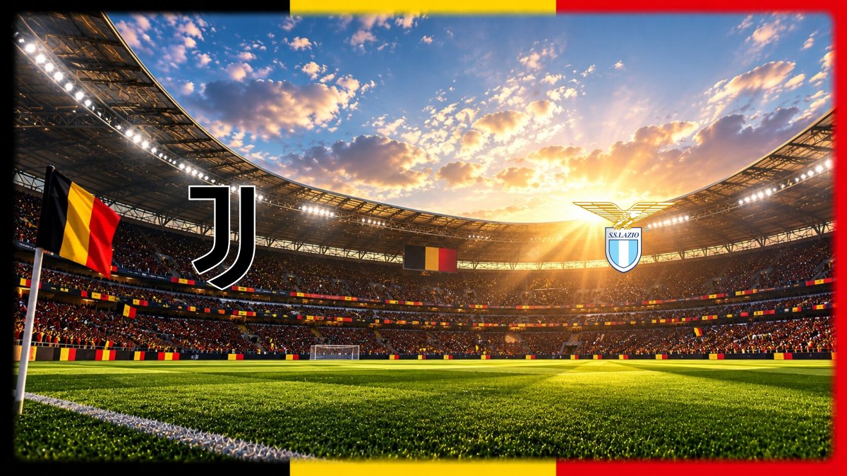 Juventus - Lazio wedstrijdbeeld