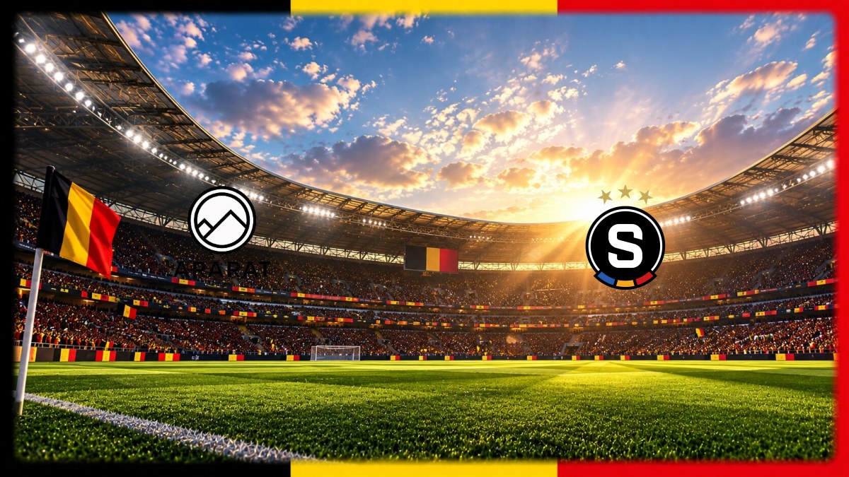 FC Ararat-Armenia - AC Sparta Praha wedstrijdbeeld